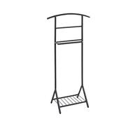 HAKU Möbel Valet Noir, métal - Dim.: L 45 cm x H 101 cm x P 26 cm, Style: Modern