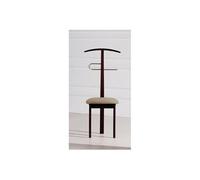 Valet de Nuit/Chaise Wengé en hêtre massif, 44 x 46 x 108 cm --