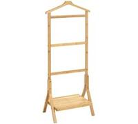 Valet de nuit en bambou coloris naturel - Longueur 46 x Profondeur 28 x Hauteur 115 cm - -