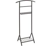 Valet de nuit en métal coloris noir - longueur 45 x profondeur 26 x hauteur 101 cm - PEGANE - Noir G