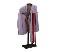 Valet de nuit porte-vêtements élégant stable support à vêtements design moderne