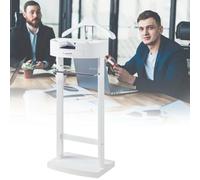 Valet multifonction sur pied avec porte-manteau, cintre pour pantalon et compartiment de rangement pour garde-robe organisée