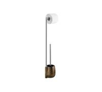 - Valet WC design ethnique Marrakesh - H. 72 cm - Marron - Marrakesh