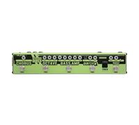 Valeton Dapper Bass, pédale multi-effets 6-en-1 pour guitare basse électrique (pédale de basse, octaver, chorus, Dirty Q, préampli de basse avec sortie DI, boucle d'effets), noir