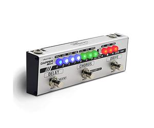 Valeton Dapper Mini Stage Session Gigging Gear Overdrive Distortion Chorus Delay Guitare Pédale multi-effets