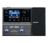Valeton GP-150 Processeur multi-effets pour guitare - Plus de 140 effets, 45 modèles d'amplis, chargeur d'IR, pédale d'expression, interface audio USB, boîte à rythmes, looper, sortie casque