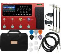 VALETON GP-200R Processeur multi-effets Expression, FX Loop, MIDI, électrique, basse, modélisation d'ampli de guitare acoustique, simulation de cabine infrarouge, stéréo, interface USB avec sac