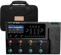 VALETON Pédale d'effet guitare basse Multi-effets Processeur Amp Modélisation IR Cabinets Simulation avec FX Loop MIDI I/O Expression Pédale stéréo OTG USB GP-200 + Bag