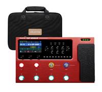VALETON Pédale d'effet guitare basse Multi-effets Processeur Amp Modélisation IR Cabinets Simulation avec FX Loop MIDI I/O Expression Pédale stéréo OTG USB GP-200R + Bag