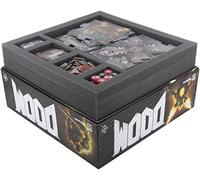 Valeur du plateau en mousse fixée compatible avec DOOM: The Board Game