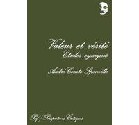 Valeur et vérité. Études cyniques