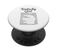 Valeur nutritive des Filles du Kentucky dans la Ville Natale de Louisville Bluegrass PopSockets PopGrip Adhésif