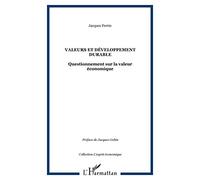 Valeurs et développement durable : Questionnement sur la valeur économique