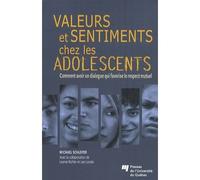 Valeurs et sentiments chez les adolescents - Michael Schleifer - Presses Universite Du Quebec - broché - Scolaire / Universitaire