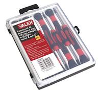 Valex 1463487.0 Lot de 8 tournevis de précision pour vis fendues et cruciformes