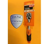 VALEX Cricchetto Réversible CRV Mâle 1/4 liquet Longueur 155 mm