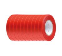 Valex Lot de 10 rubans rouges pour pince à lier,
