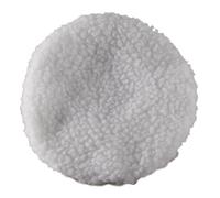 Valex Lot de 2 bonnets pour polisseuse en laine synthétique, 125 mm de diamètre,