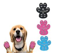 VALFRID Coussinets de protection pour pattes de chien, 15 ensembles - 60 coussinets antidérapants pour parquets, meilleurs pour le pavé chaud, autocollants de traction auto-adhésifs puissants pour les