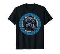 Valhalla Corbeau Odin Nœud Celtique Runes Viking T-Shirt