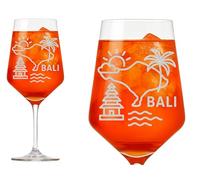 Valhalla Exoda verre à vin île Bali design simple avec élégante incisione pour amateurs de vin idéal pour soirées agréables et collections de boissons élégantes