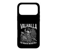 Valhalla, Le valeureux Guerrier Viking Qui ne tombera jamais Coque pour iPhone 17 Pro Max