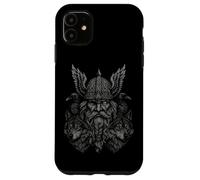 Valhalla Odin Corbeau Loup mythes Nordiques Viking Coque pour iPhone 11
