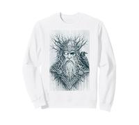Valhalla Odin Corbeau Mortel mythologie Nordique Viking Sweatshirt