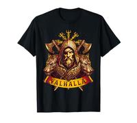 Valhalla Odin - Norse Mythology - Wolfes - Fire Edition T-Shirt