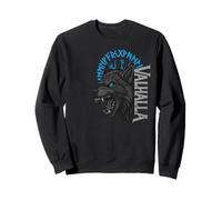 Valhalla Wolf - Tête de Loup Rune Viking Nordique Sweatshirt