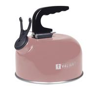 Valiant FIR759 Bouilloire sifflante portable en aluminium Rose 1 l