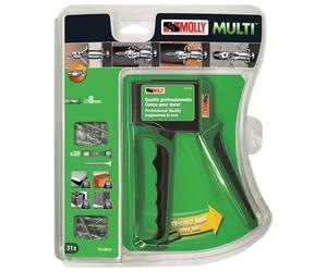 Valibox - 1 pince - Cheville métal à expension - Multi - D : 4 mm - l : 37