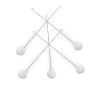 VALICLUD 1 Brosse De Nettoyage En Coton À Embout Souple Brosse En Nylon Petite À Récurer Petites s À Bouteilles Mini À Bouteilles À 5 pièces