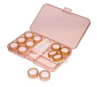 VALICLUD 1 Ensemble Boîte de Rangement pour Lentilles de Contact Étui Compact Portable Accessoire pour Transport Lentilles