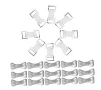 VALICLUD 1 Ensemble Boucle en aluminium envelopper pour blessure compression compressif fermoirs bandages clips de bandage en métal porte- pinces à bandage Élastique