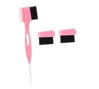 VALICLUD 1 ensemble Brosse à Sourcils Double Tête avec Tête Interchangeable Brosse à Sourcils Portable et Rose un PVC
