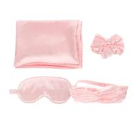 VALICLUD 1 Ensemble Coffret de Masque de Sommeil Soie et Élastiques à Cheveux pour Demande de Mariage de Poudré pour Célébrations de Fiançailles et Enterrements de Vie de Jeune Fille