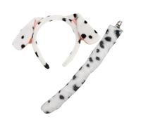 VALICLUD 1 Ensemble Déguisement de Chien Bandeau et Queue Accessoires pour Cosplay et Performances Scène pour Fêtes Anniversaire et Noël