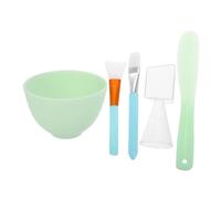 VALICLUD 1 Ensemble Ensemble De Bol De Masque Raclette Bol De Mélange De Masque En Silicone Bols à Mélanger Pour Masques Faciaux Bol De Soin Brosse à Masque Gel De Silice