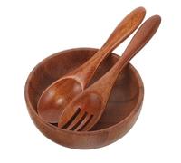 VALICLUD 1 Ensemble Ensemble De Salades De Fruits Portion Bols De Service Clé Vaisselle Bol De Fruits Pour Comptoir De Cuisine Ustensiles De Service Saladier Avec Couverts Grand Salade