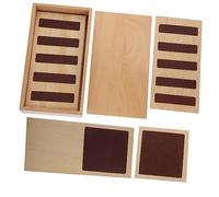 VALICLUD 1 Ensemble Garçon Fille de Éducatifs Tactiles Montessori Développement Cognitif Interactions Parent Garçon Fille pour Précocité Apprentissage Textures