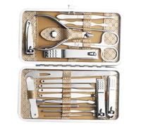 VALICLUD 1 Ensemble Kit Professionnel Outils de Coupe Ongles et Nippers à Cuticules pour Entretien Ongles