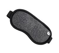VALICLUD 1 Ensemble Masque de Sommeil USB avec Patch Chauffant pour Yeux Bandeau Occultant Ajustable Aide Relaxation Amélioration Qualité Du Sommeil Gris