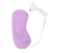 VALICLUD 1 Ensemble Masque pour les yeux chaud masque chaud pour les yeux secs couvre-yeux en soie masque de sommeil chauffant masque de massage des yeux Flanelle de cristal Violet,mauve