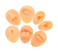 VALICLUD 1 Ensemble Modèle de perforation simulée maquette partie du corps du modèle en silicone parties du corps en silicone fausses parties du corps fausse langue Gel de silice Kaki
