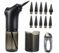VALICLUD 1 Ensemble Nettoyeur D'oreilles Électrique La Cire Nettoyeur D'oreille Électrique Avec Pour Outil De Nettoyeur D'oreille Lavage Des Oreilles Suppression Alimenté Prise Abdos Noir