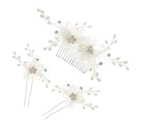 VALICLUD 1 Ensemble Peigne à Cheveux de Mariage Accessoire Élégant pour Coiffure de Mariée Peigne Latéral Parfait pour Célébrations Fêtes
