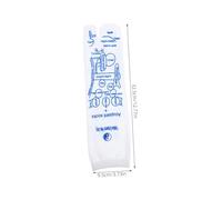 VALICLUD 1 Ensemble Point D'acupuncture Chaussettes Hommes Réflexologie Acupression Le Circulation Masser Les Tissus Profonds Massage Pieds Polyester Coton Blanche