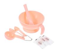 VALICLUD 1 Ensemble Set de Bols à Beauté Kit Diy pour Masques Faciaux de Mesure Ensemble de Rose