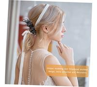 VALICLUD 1 Épingle À Cheveux En Cristal Et Accessoire Pour Cheveux Sirène Chignon Vintage Pince À Cheveux En Tissée À Gris Fil Juan